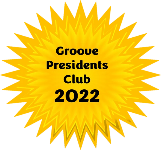 Groove Presidents Club award, 2022